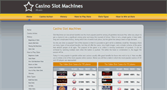 Desktop Screenshot of casinoslotmachines24.com